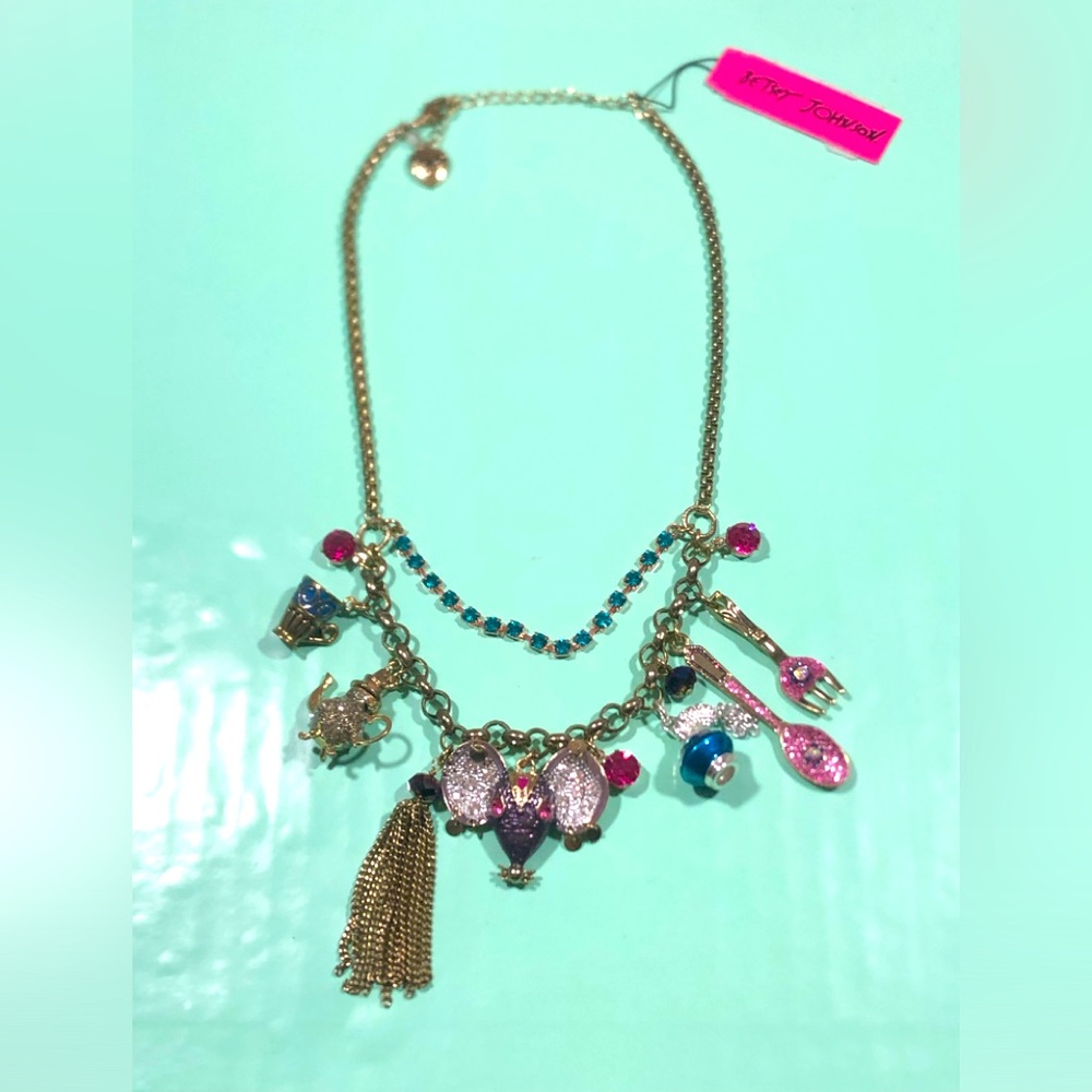 NWT rare Vintage Morrocan charm necklace